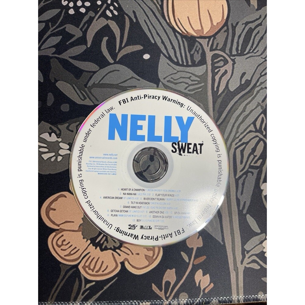 Sweat by Nelly CD, Sep-2004 Universal Records *No Case*